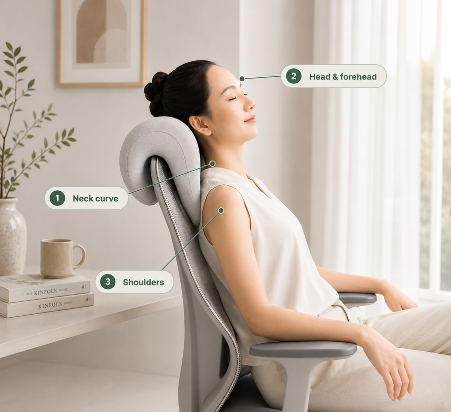 Ergonomic Office Nap Pillow