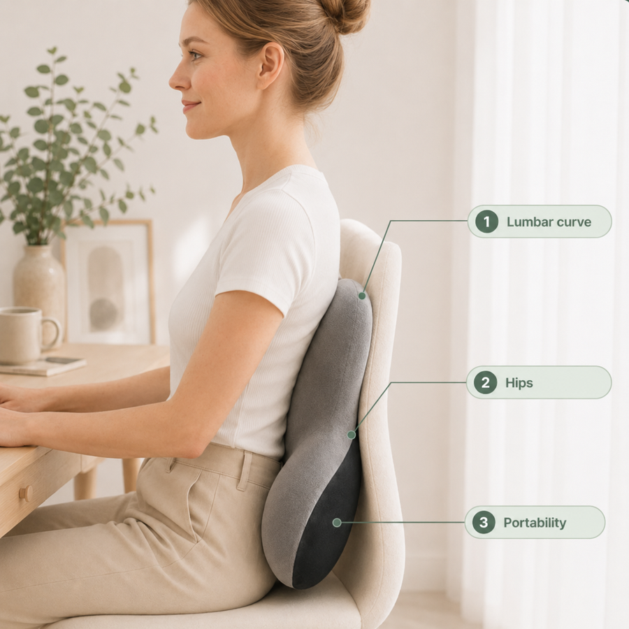 Ergonomic Lumbar Support Pillow