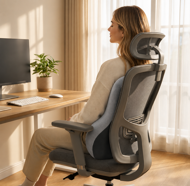 Ergonomic Lumbar Support Pillow