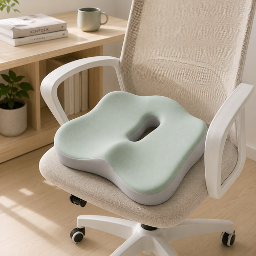 Ergonomic Memory Foam Seat Cushion